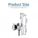 Modern matte black bidet spray gun set bathroom hygienic shower