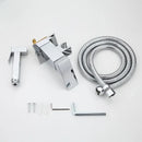 Modern matte black bidet spray gun set bathroom hygienic shower