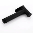 Modern matte black brass bidet faucet bathroom sprayer