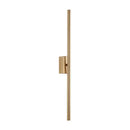 Modern matte black & brass gold led wall light bedroom sconce