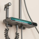 DecorBites™ Brass Shower Faucet Set with Intelligent Atmosphere Light and Pressurized System