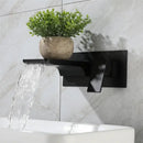DecorBites™ Blanoir Solid Brass In-Wall Black and Brushed Gold Basin Faucet Mixer Tap