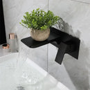 DecorBites™ Blanoir Solid Brass In-Wall Black and Brushed Gold Basin Faucet Mixer Tap