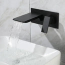 DecorBites™ Blanoir Solid Brass In-Wall Black and Brushed Gold Basin Faucet Mixer Tap
