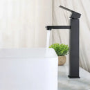 DecorBites™ Brushed Tall Basin Sink Faucet for Stylish Bathroom Water Control