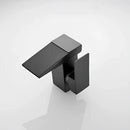 Modern matte black digital display basin faucet bathroom temperature monitor
