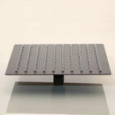 Modern matte black digital shower faucet bathroom rainfall system