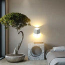 Modern matte black dual-head wall light outdoor sconce decor