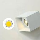 Modern matte black dual-head wall light outdoor sconce decor