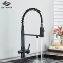 Black Dual Spout Water Filter