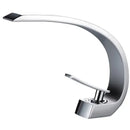 Modern matte black & gold modern basin faucet for bathroom