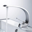 Modern matte black & gold modern basin faucet for bathroom