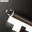 DecorBites™ Modern Matte Metal Island LED Ceiling Light with Simple Acrylic Shade
