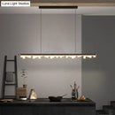 DecorBites™ Modern Matte Metal Island LED Ceiling Light with Simple Acrylic Shade