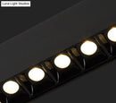 Modern matte black led pendant hanging light dining room