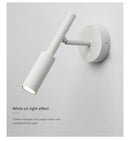 Modern matte black led wall lamp reading light – bedroom spotlight
