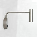 Modern matte black led wall lights bedroom adjustable reading lamp