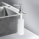 Modern matte black liquid soap dispenser kitchen lever handle