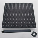 Modern matte black luxury rain shower head with wall arm bathroom