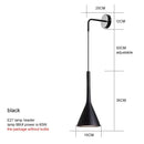 DecorBites™ Black Nordic LED Sconce Wall Light for Bedroom Reading Stairs Decor