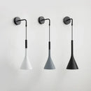 DecorBites™ Black Nordic LED Sconce Wall Light for Bedroom Reading Stairs Decor