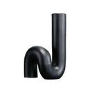 DecorBites™ Black Pipe Geometric Resin Twist Knot Figurine - Home Decor Accessory