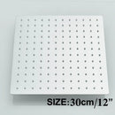 Modern matte black rainfall shower head set bathroom fixture
