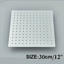 Modern matte black rainfall shower head set bathroom fixture