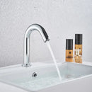 DecorBites™ Black Sensor Faucet Bathroom Sink Deck Mount Automatic Basin Faucet