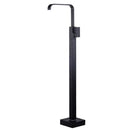 Modern matte black tall basin faucet bathroom sink mixer tap