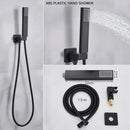 DecorBites™ Brass Shower Faucet Set with Handshower and Mixer Valve
