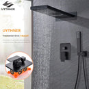 DecorBites™ Brass Shower Faucet Set with Handshower and Mixer Valve
