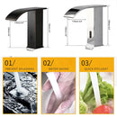DecorBites™ Automatic Sensor Water Mixer Crane Deck Mounted Bathroom Faucet