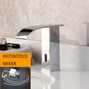 DecorBites™ Automatic Sensor Water Mixer Crane Deck Mounted Bathroom Faucet