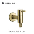 Modern matte brass black garden faucet garden wall mount spout