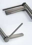 Modern matte chrome decorbites basin faucet bathroom mixer tap