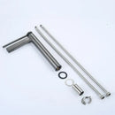 Modern matte chrome decorbites basin faucet bathroom mixer tap