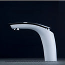Modern matte gray brass baking finish basin faucet bathroom mixer tap