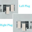 Modern matte gray digital touch towel warmer – bathroom smart dryer