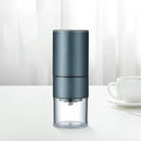 Modern matte gray electric bean grinder kitchen coffee machine