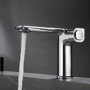 Modern matte gray sink mixer kitchen tap with memory switch