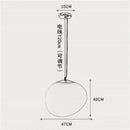Modern matte white glass pendant light for dining room kitchen
