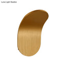 Modern metal bracket wall light – bedroom black gold coffee finish