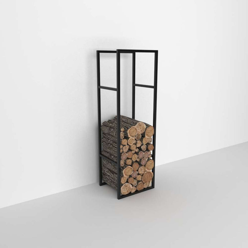 Modern Metal Firewood Rack