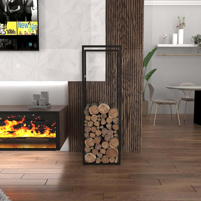 Modern Metal Firewood Rack