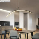 DecorBites™ ARC Shape LED Hanging Pendant Lights Modern Lights for Dining Room
