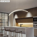 DecorBites™ ARC Shape LED Hanging Pendant Lights Modern Lights for Dining Room