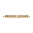 DecorBites™ Ceiling Plate for Three-Lamp Light Fitting: Rectangular Strip Canopy Base