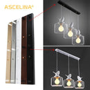 DecorBites™ Ceiling Plate for Three-Lamp Light Fitting: Rectangular Strip Canopy Base