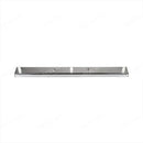 DecorBites™ Ceiling Plate for Three-Lamp Light Fitting: Rectangular Strip Canopy Base